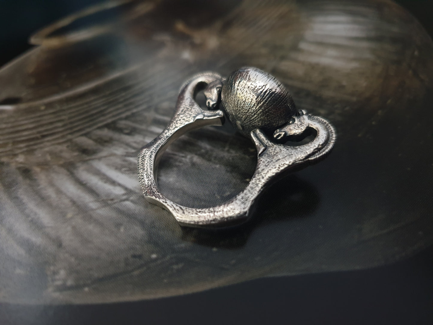 Sterling Silver Horse Ring