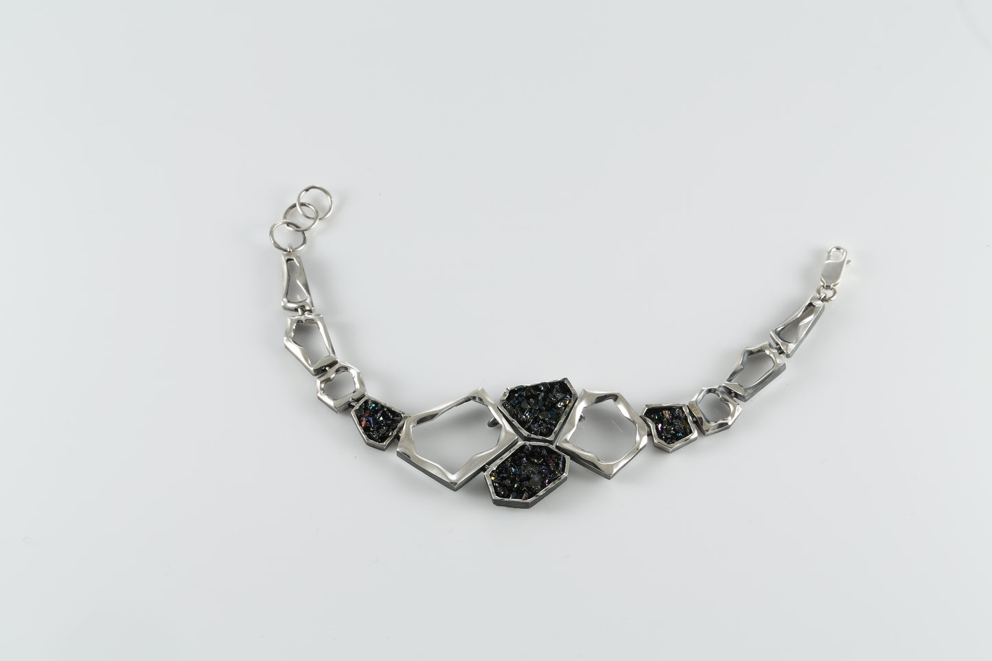 Earth Element Sterling Silver Bracelet