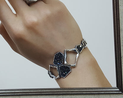 Earth Element Sterling Silver Bracelet