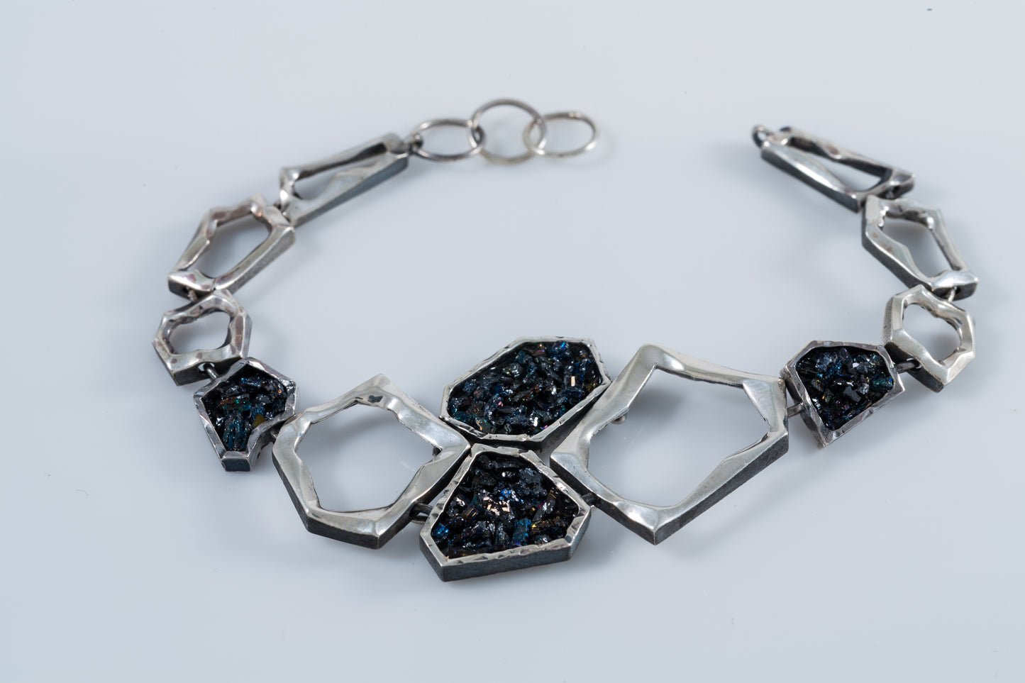 Earth Element Sterling Silver Bracelet