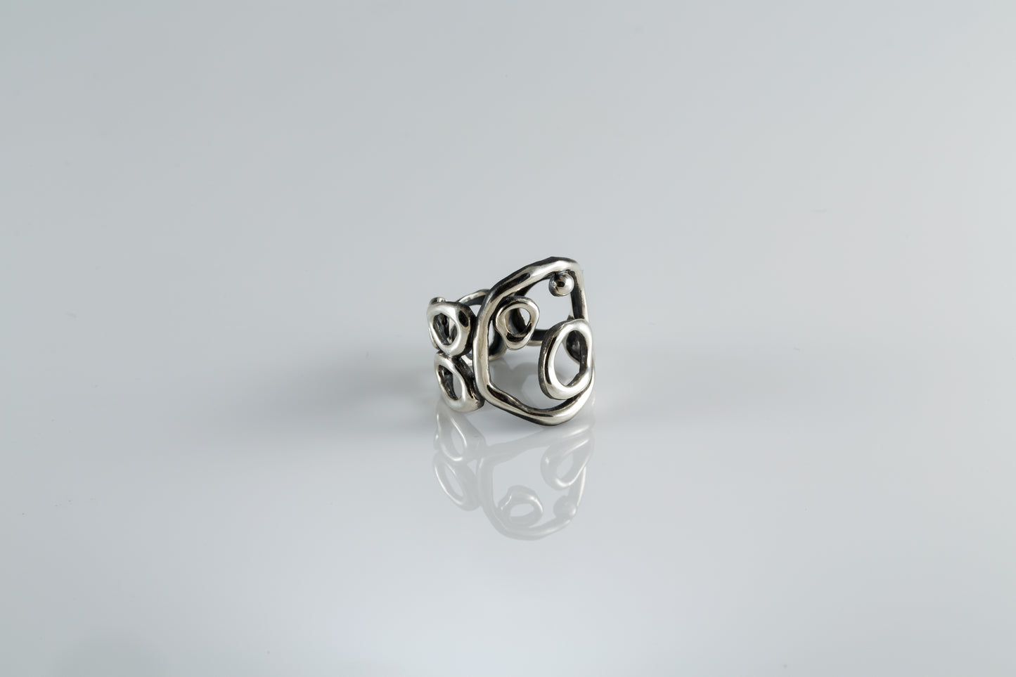 Earth Element Sterling Silver Ring