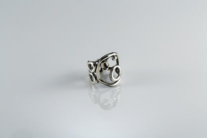 Earth Element Sterling Silver Ring
