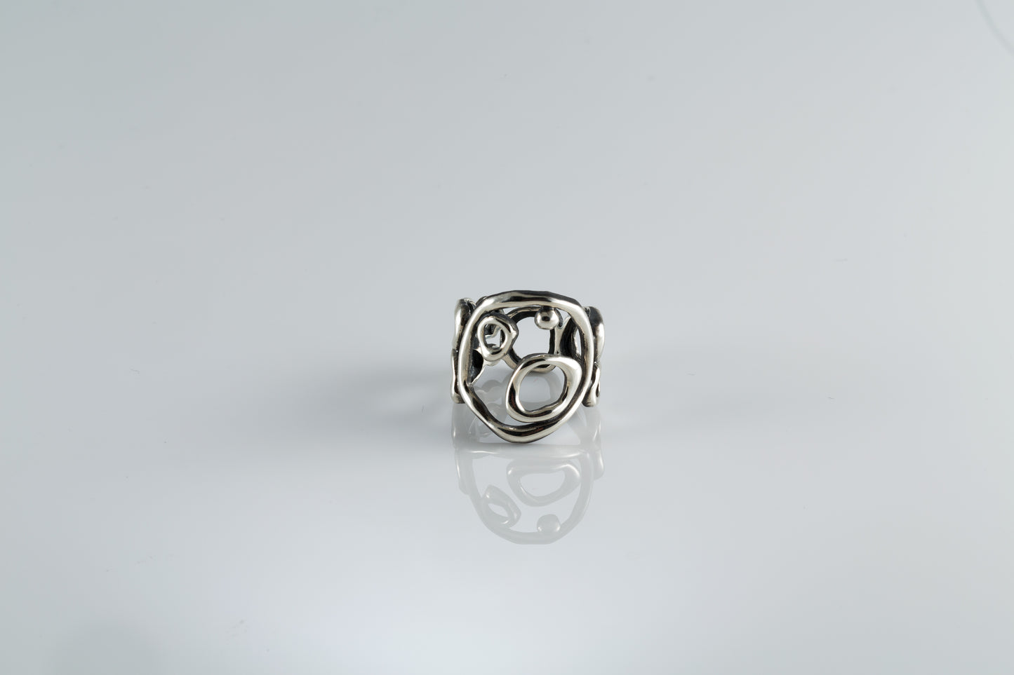 Earth Element Sterling Silver Ring
