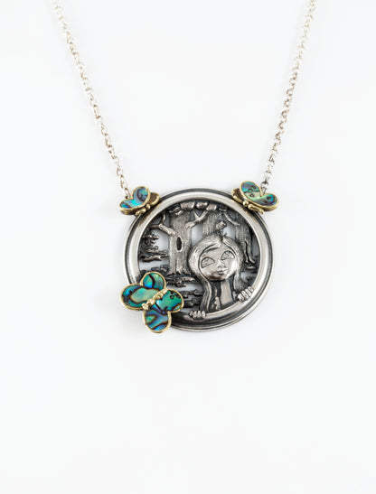 Sterling Silver  Necklace FOUND DREAM "ԳՏՆՎԱԾ ԵՐԱԶ"