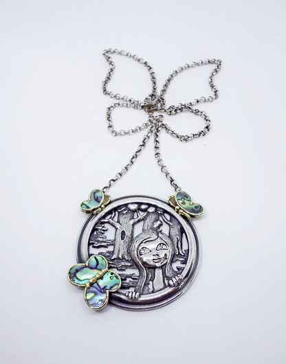 Sterling Silver  Necklace FOUND DREAM "ԳՏՆՎԱԾ ԵՐԱԶ"
