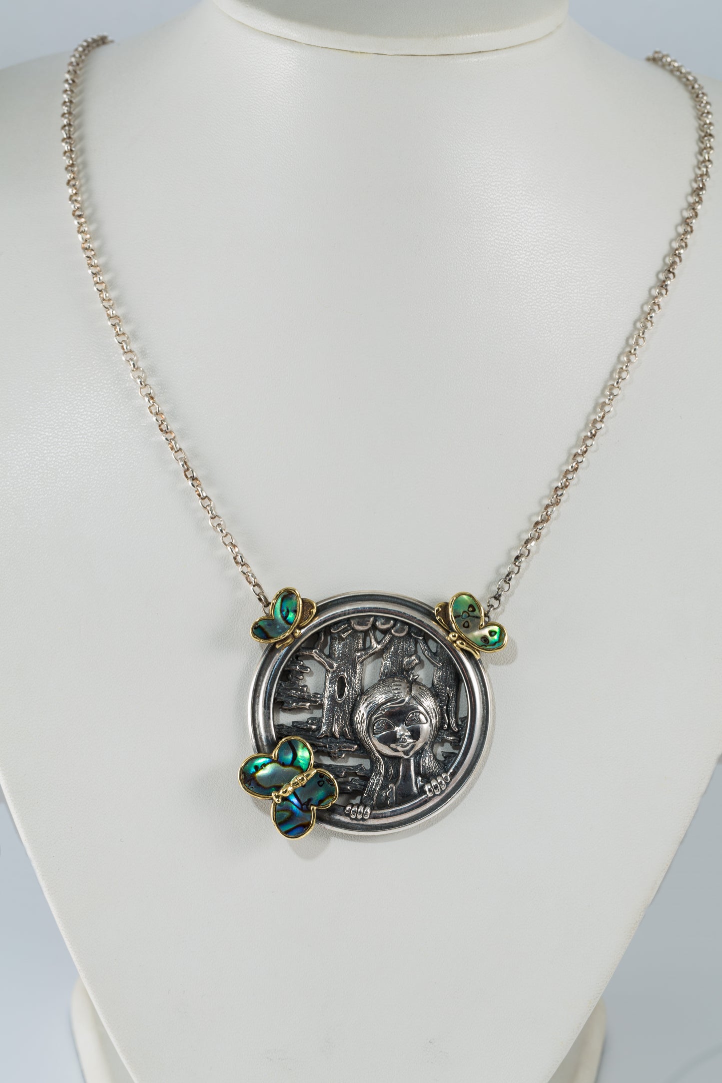 Sterling Silver  Necklace FOUND DREAM "ԳՏՆՎԱԾ ԵՐԱԶ"