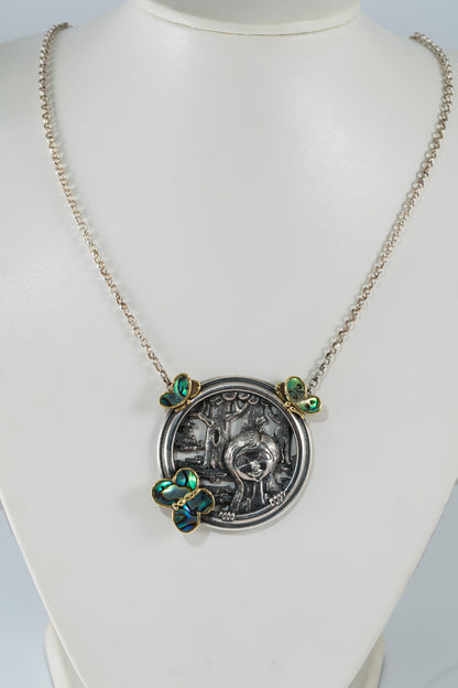 Sterling Silver  Necklace FOUND DREAM "ԳՏՆՎԱԾ ԵՐԱԶ"