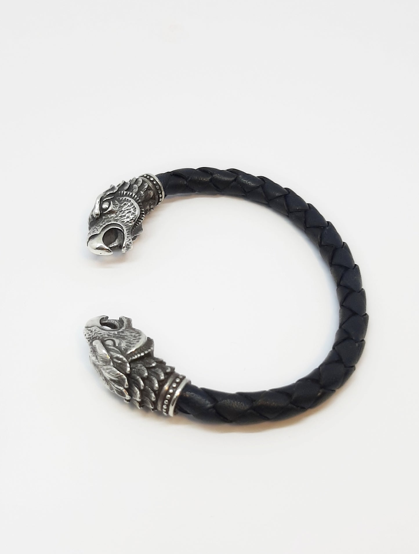 Sterling Silver Griffin Head Bracelet