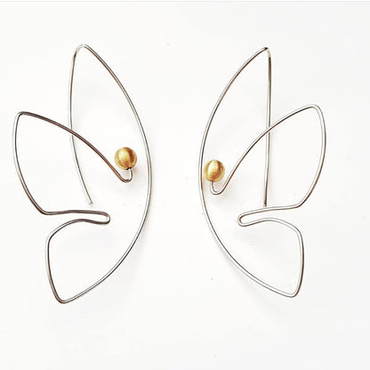 Sterling Silver Butterfly Earrings