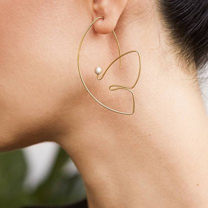 Sterling Silver Butterfly Earrings