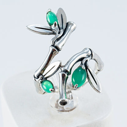 Sterling Silver Bamboo Ring