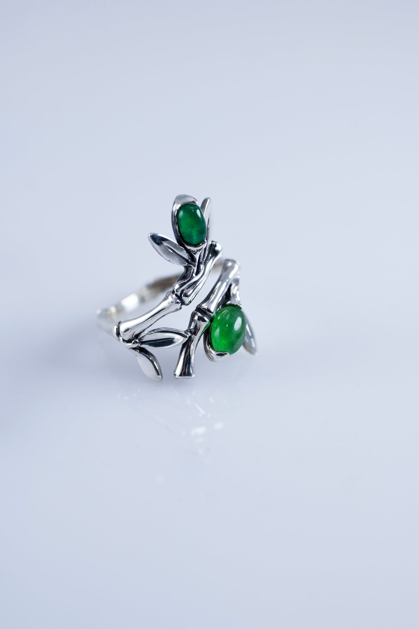 Sterling Silver Bamboo Ring