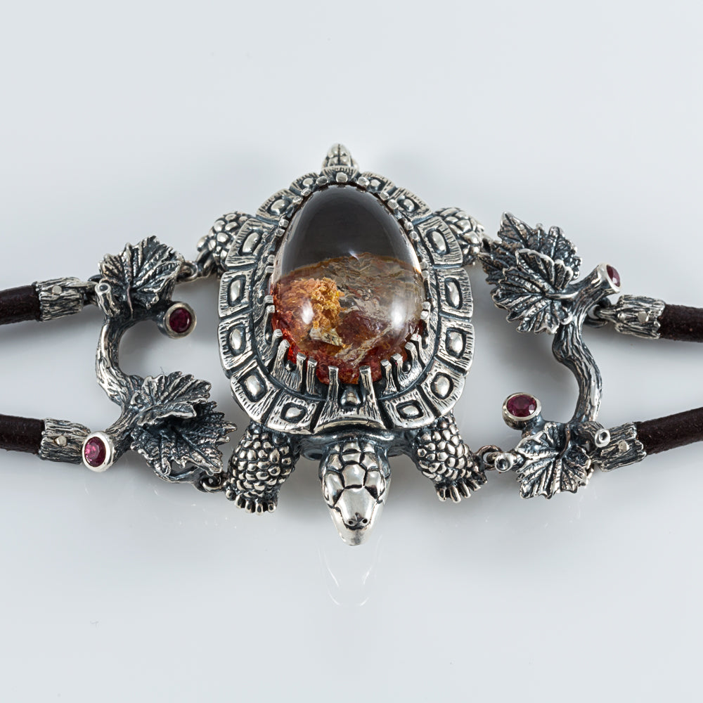 Sterling Silver Turtle Bracelet