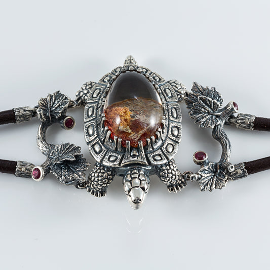 Sterling Silver Turtle Bracelet