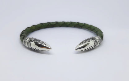 Sterling Silver Bullet Bracelet