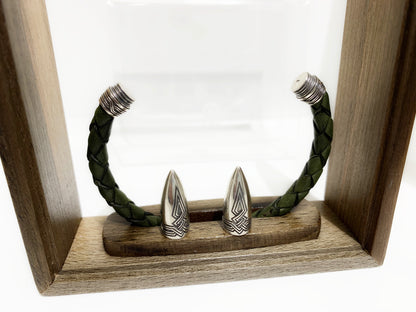Sterling Silver Bullet Bracelet