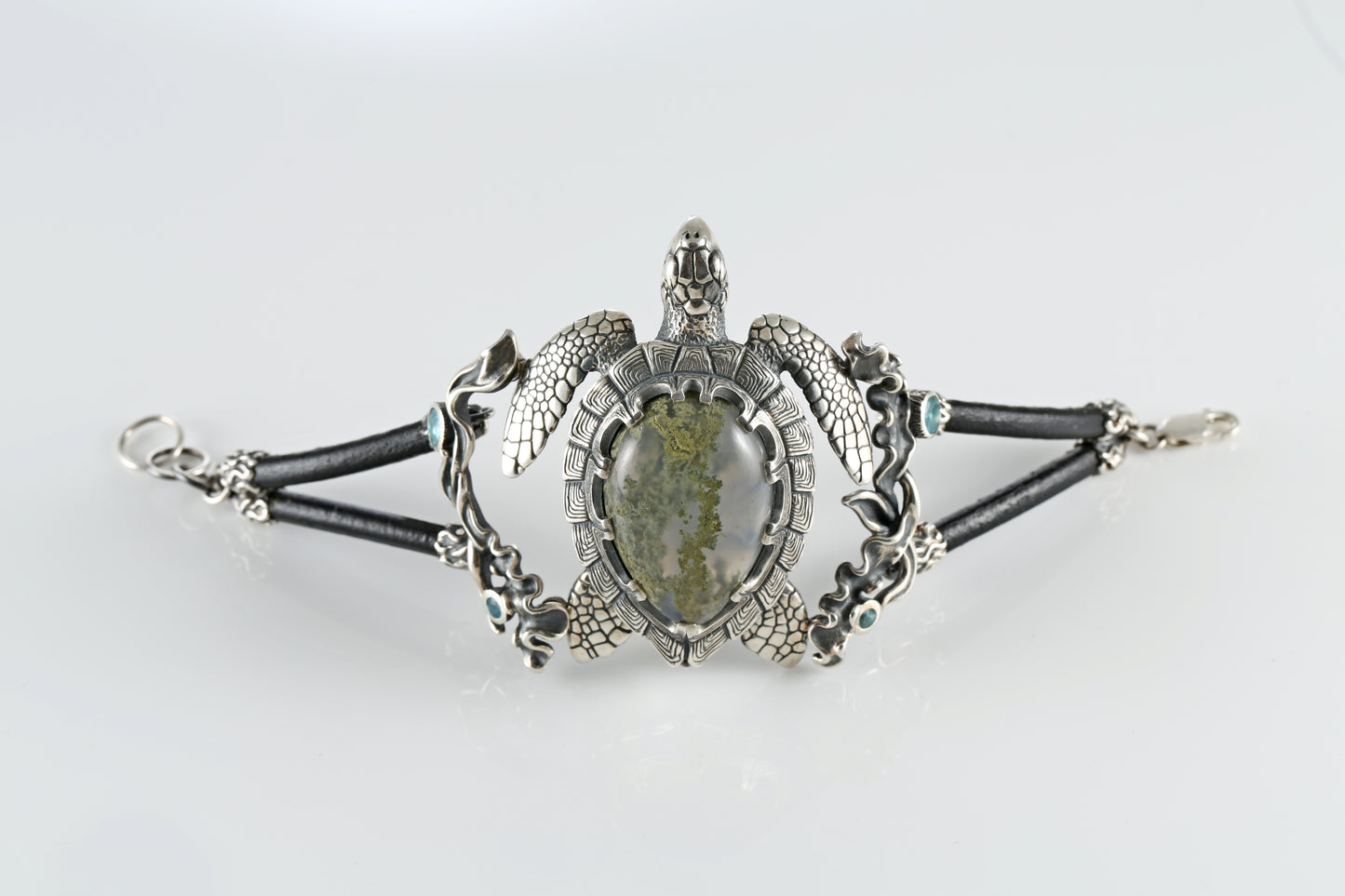 Sterling Silver Sea Turtle Bracelet