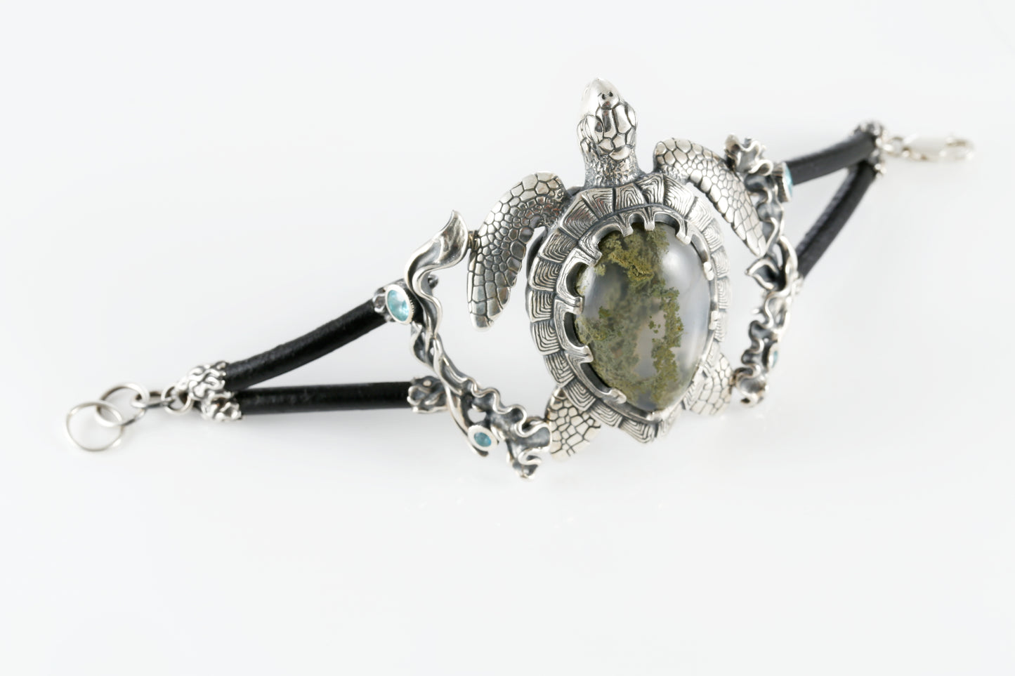 Sterling Silver Sea Turtle Bracelet