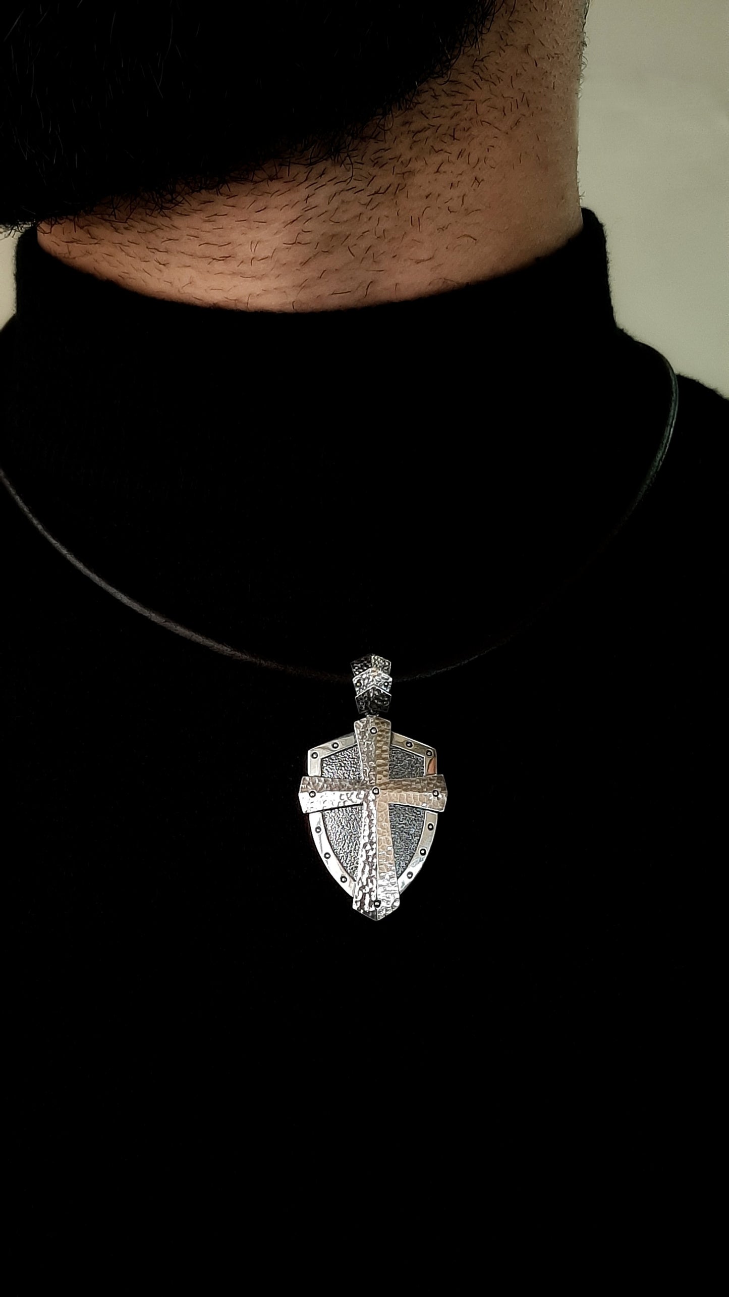 Pendant In The Shape Of Medieval Armor