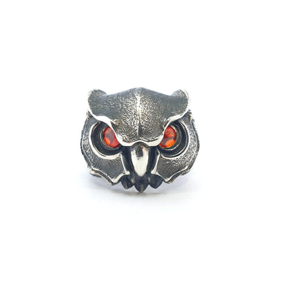 Sterling Silver Owl Ring