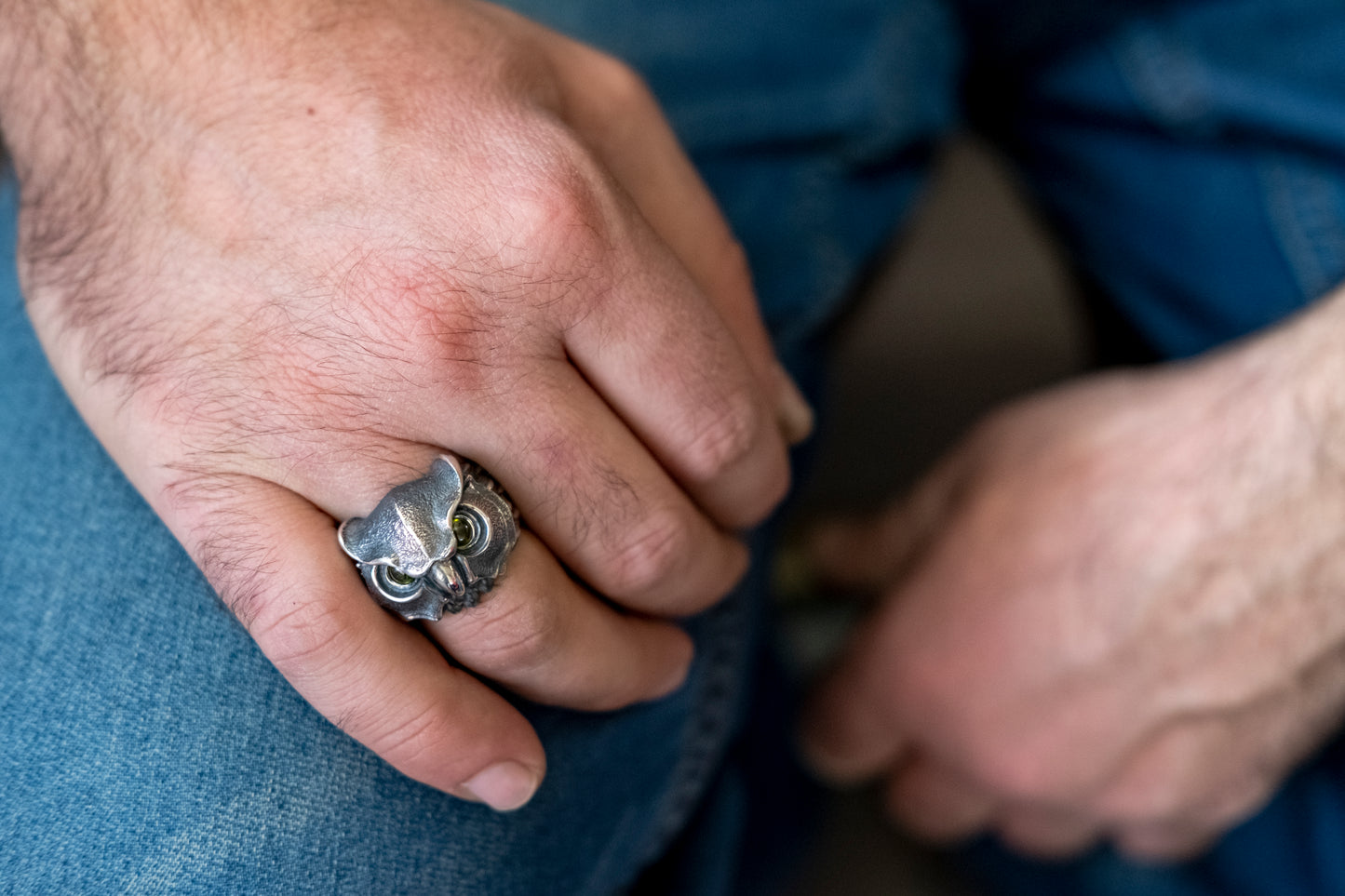 Sterling Silver Owl Ring