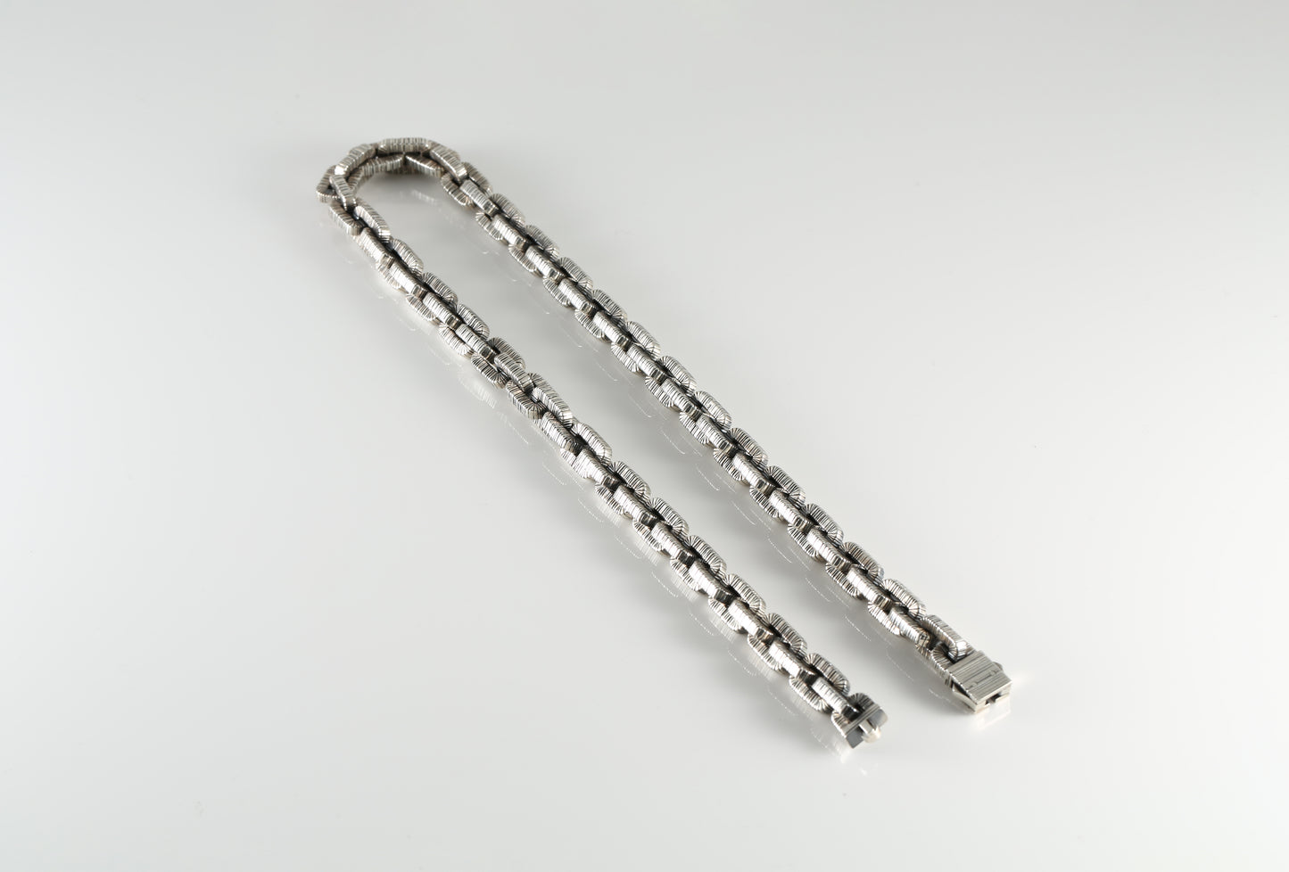 Sterling Silver Anchor Chain Necklace
