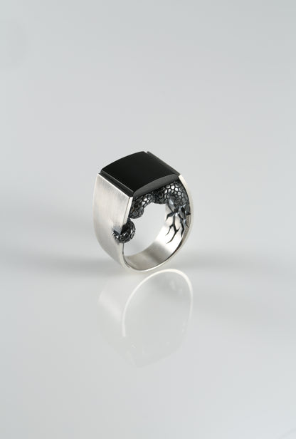 Sterling Silver Snake Ring