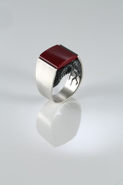 Sterling Silver Snake Ring