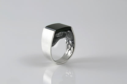 Sterling Silver Snake Ring