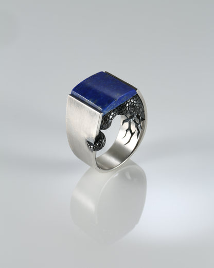 Sterling Silver Snake Ring