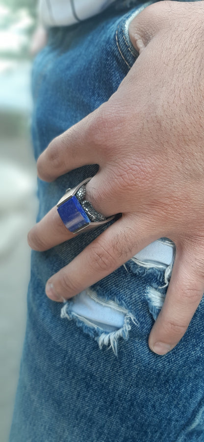 Sterling Silver Snake Ring