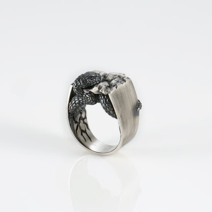 Sterling Silver Snake Ring