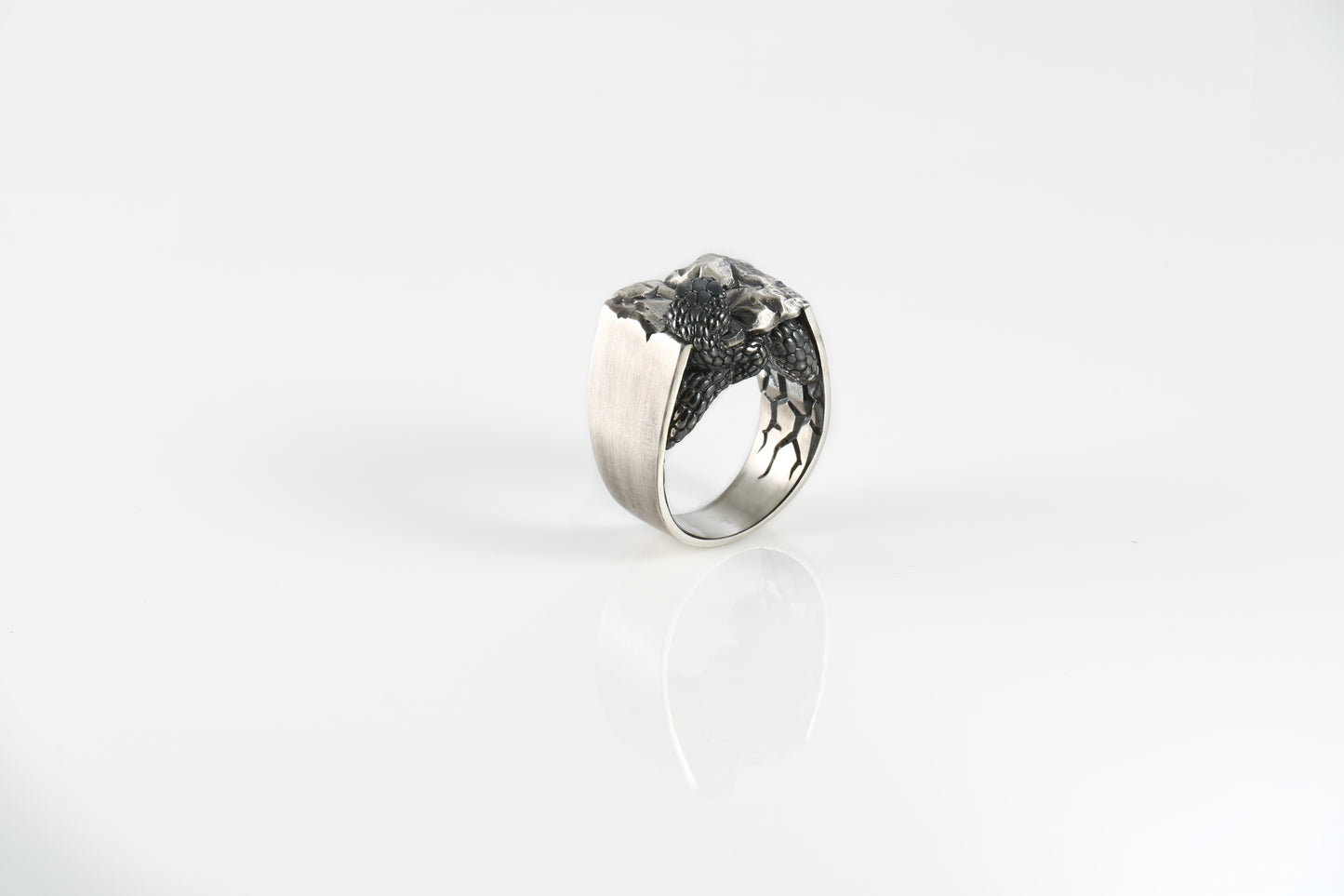 Sterling Silver Snake Ring