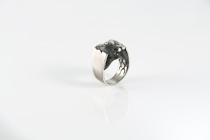 Sterling Silver Snake Ring