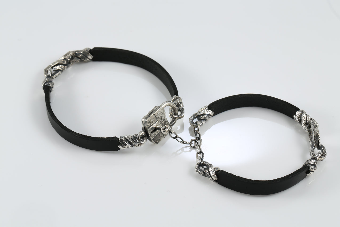 “Lock and Key” Paired Bracelets for Lovers