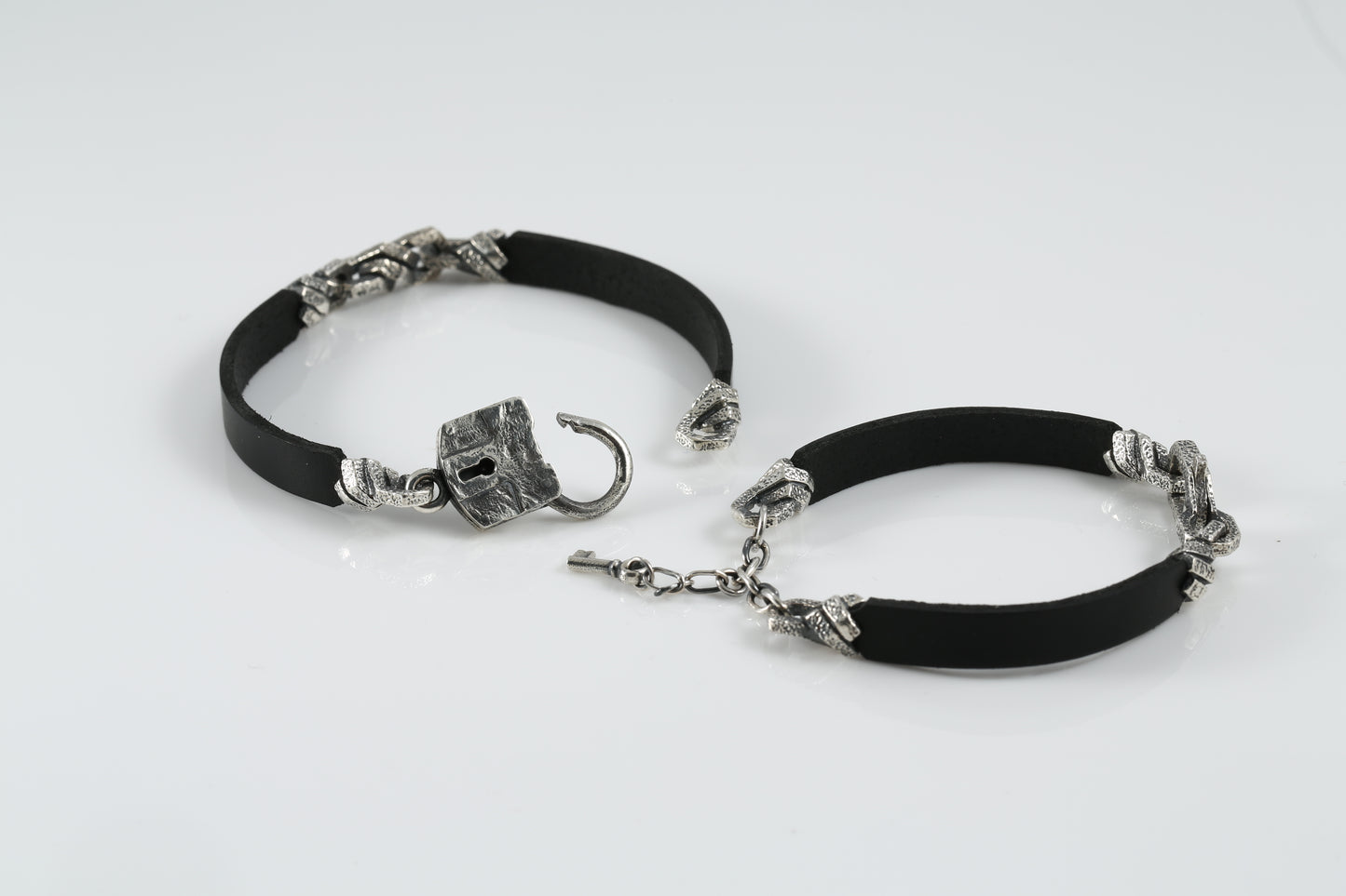 “Lock and Key” Paired Bracelets for Lovers