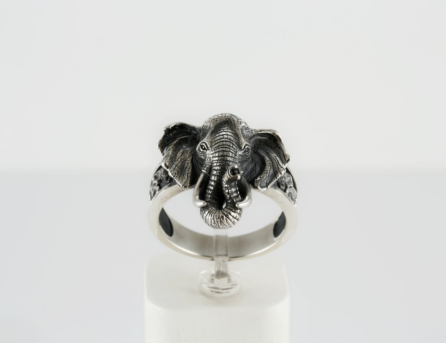 Sterling Silver Elephant  Ring