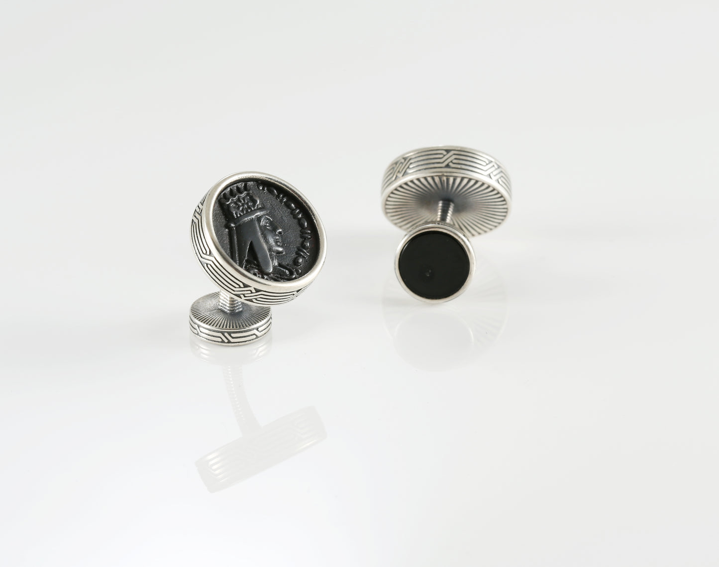 Tigran Coin Cufflinks  "Tigran Mec "