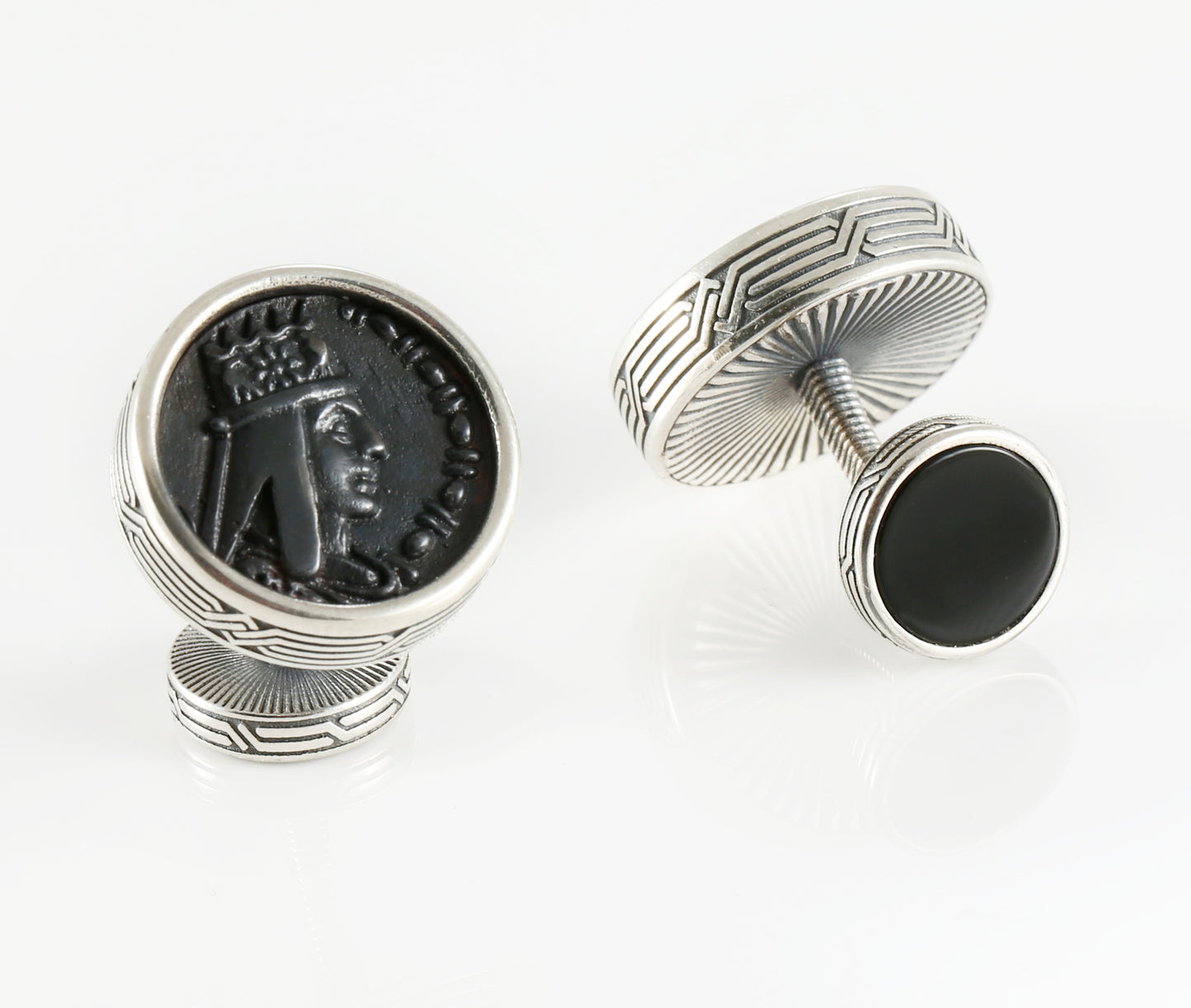 Tigran Coin Cufflinks  "Tigran Mec "