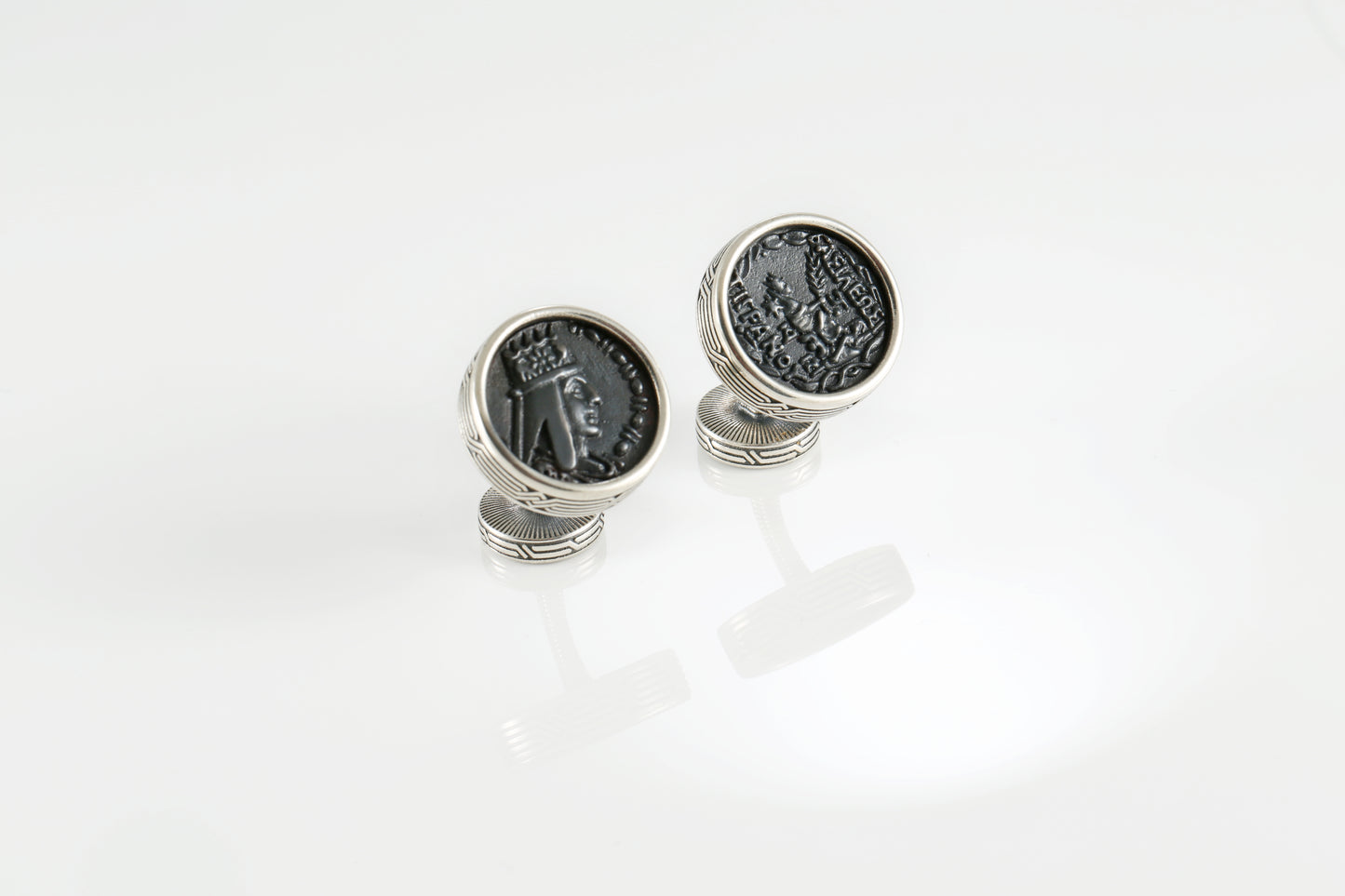 Tigran Coin Cufflinks  "Tigran Mec "