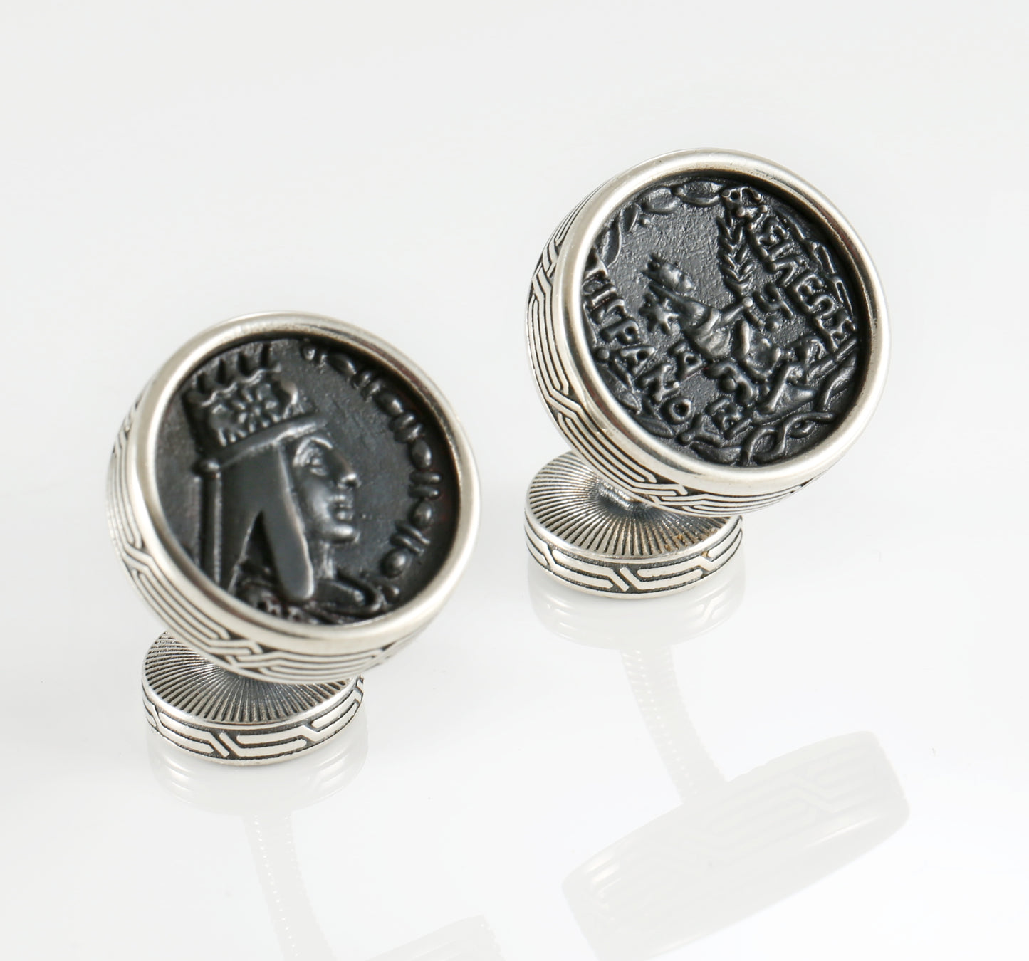 Tigran Coin Cufflinks  "Tigran Mec "
