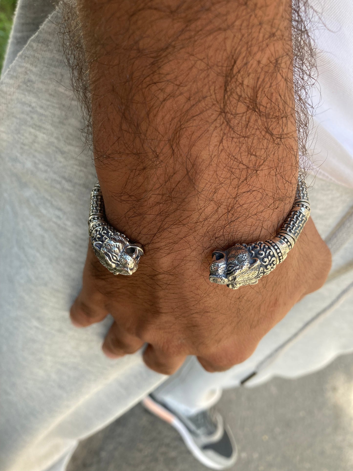 Men's Lion Head Bracelet