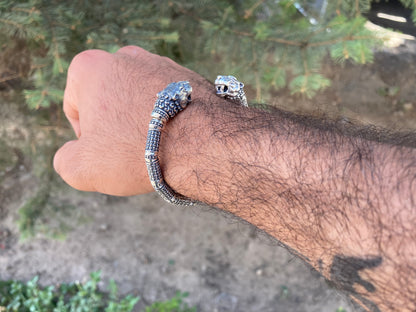 Men's Lion Head Bracelet