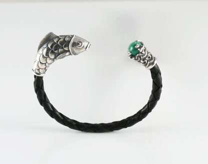 Sterling Silver Fish  Bracelet