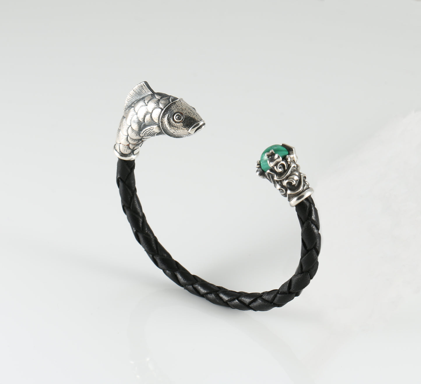 Sterling Silver Fish  Bracelet