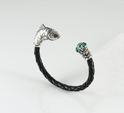 Sterling Silver Fish  Bracelet