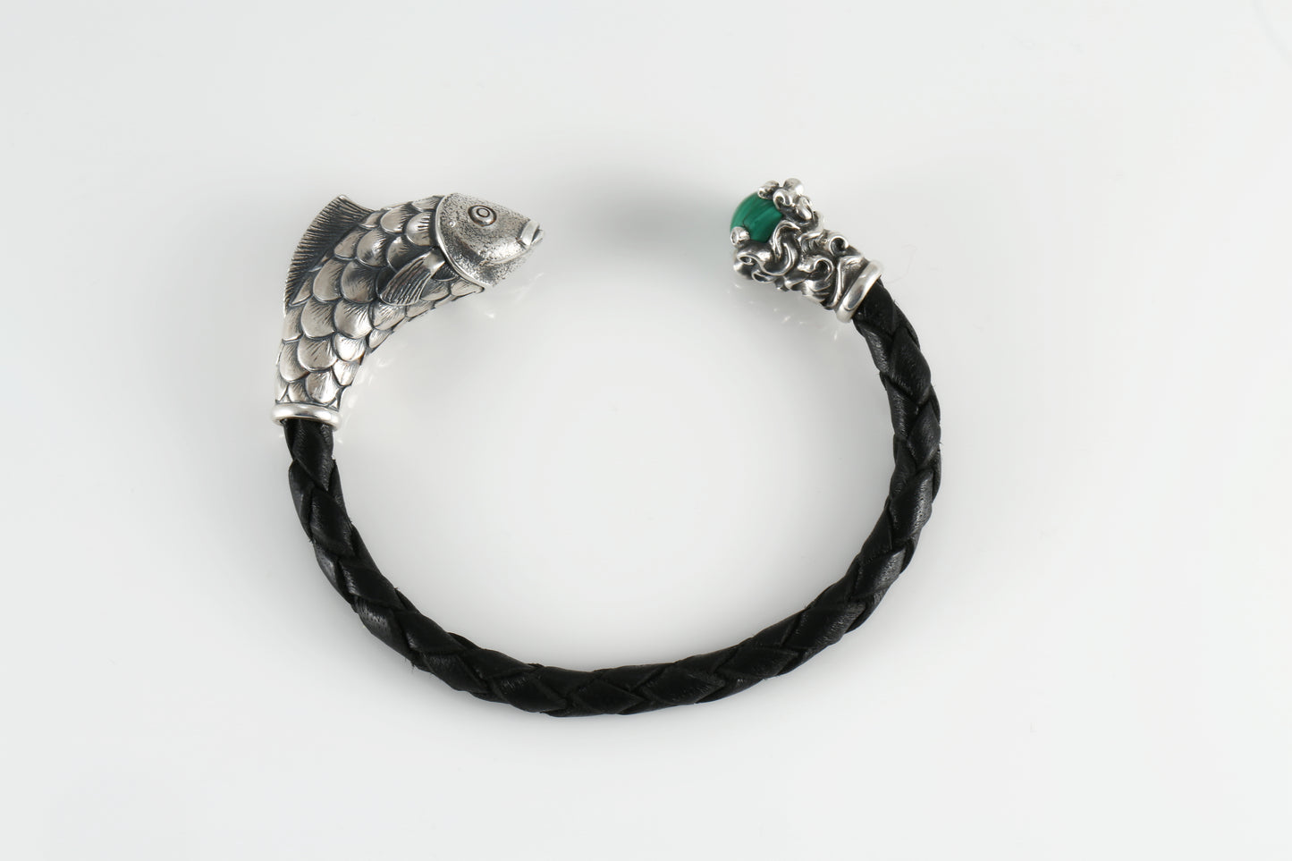 Sterling Silver Fish  Bracelet