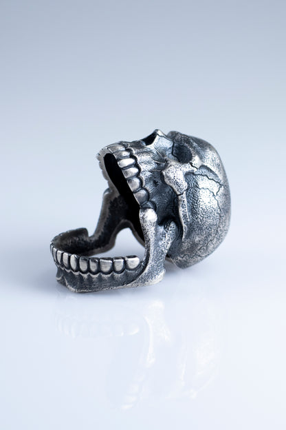 Heavyweight Sterling Silver Skull Ring