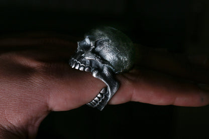 Heavyweight Sterling Silver Skull Ring