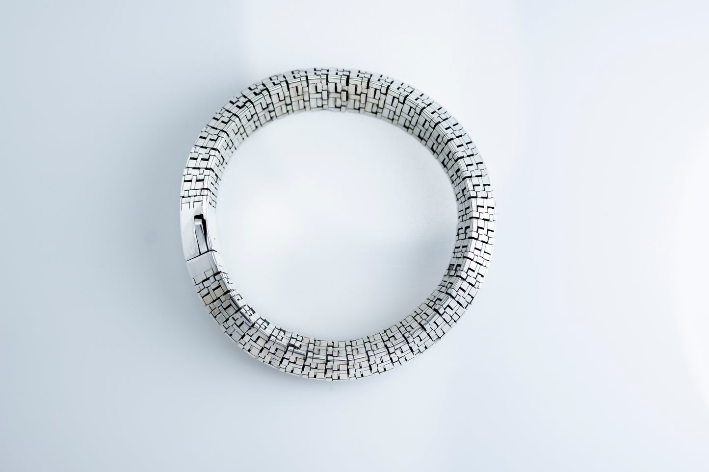 Sterling Silver Triangle Chain Bracelet